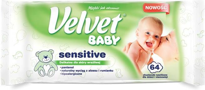 chusteczki nawilżane pampers sensitive 5x56