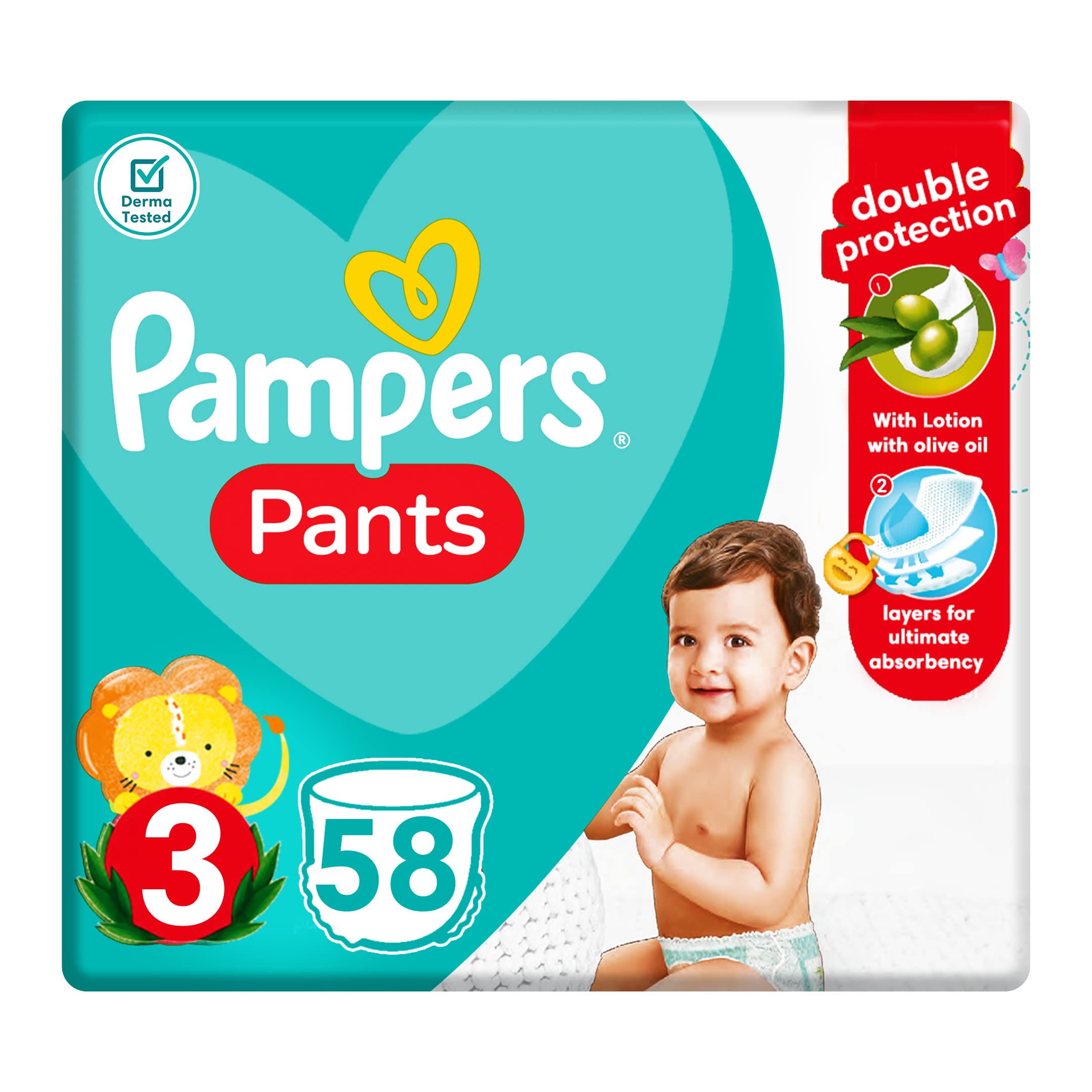 pieluchomajtki pampers czy babydream