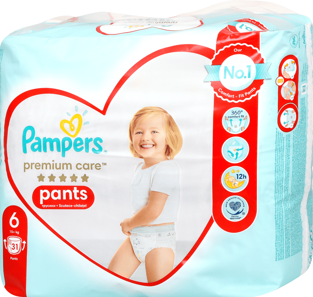 pampers 60 sztuk