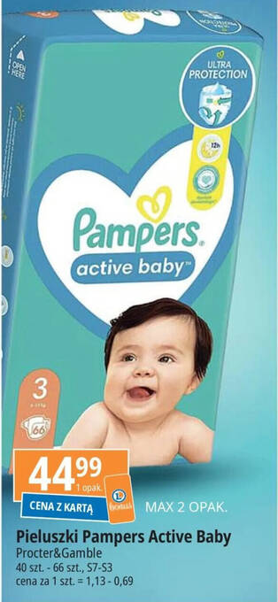 pampers 3 126 szt