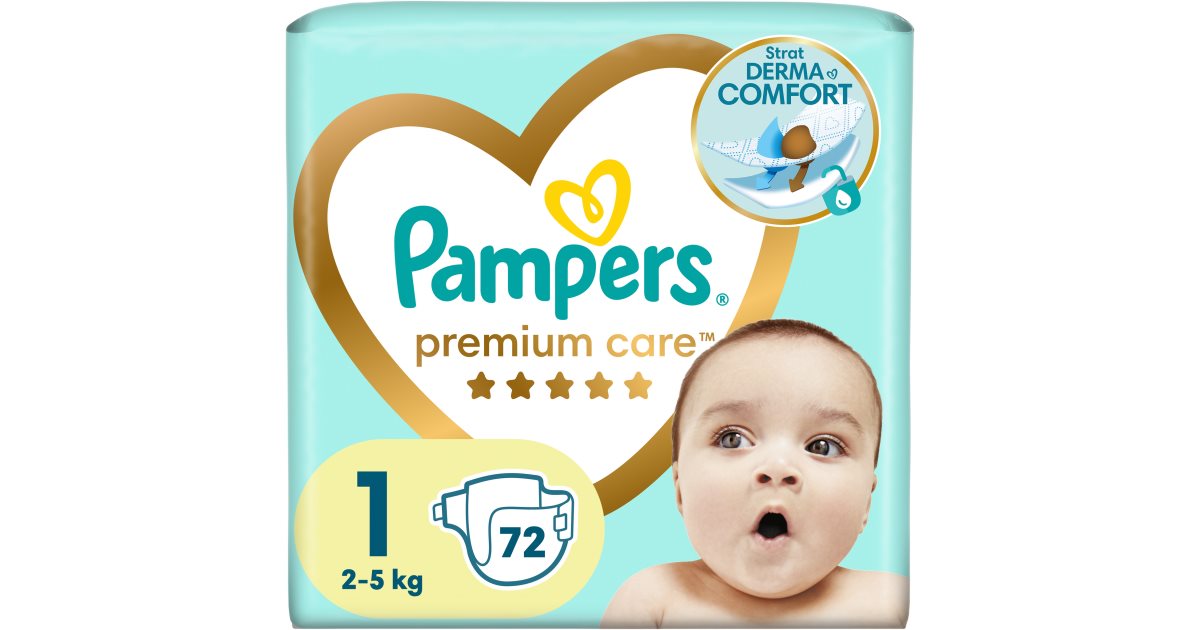 pampers male opakowanie