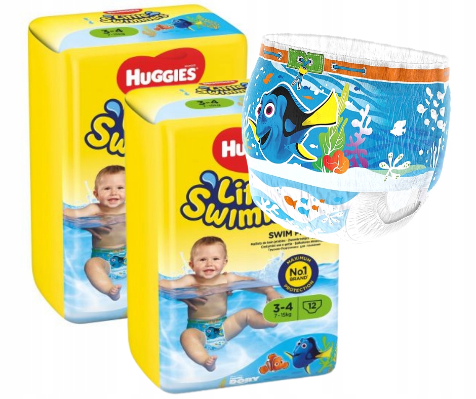 pampers splashers pieluchomajtki rozmiar 4-5 jednorazowe pieluchy