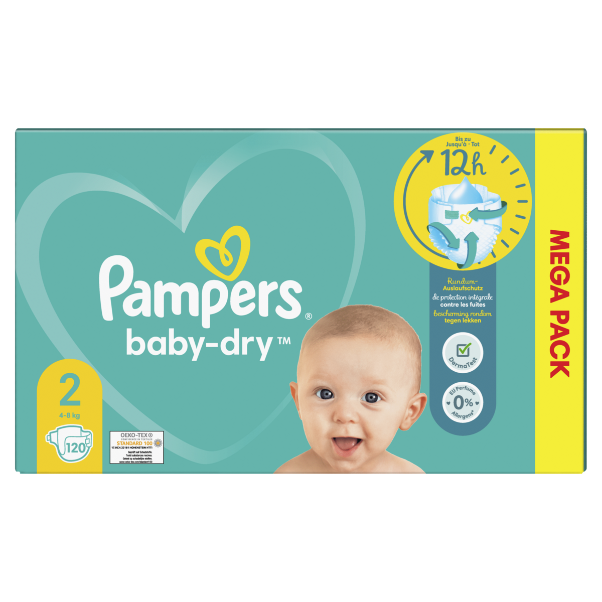 pampers 4 120 szt