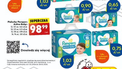 pieluchy pampers 1 z wycięciem na pępek