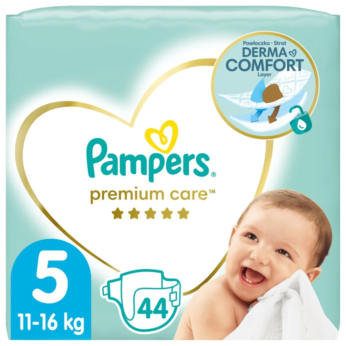 pampers brudny