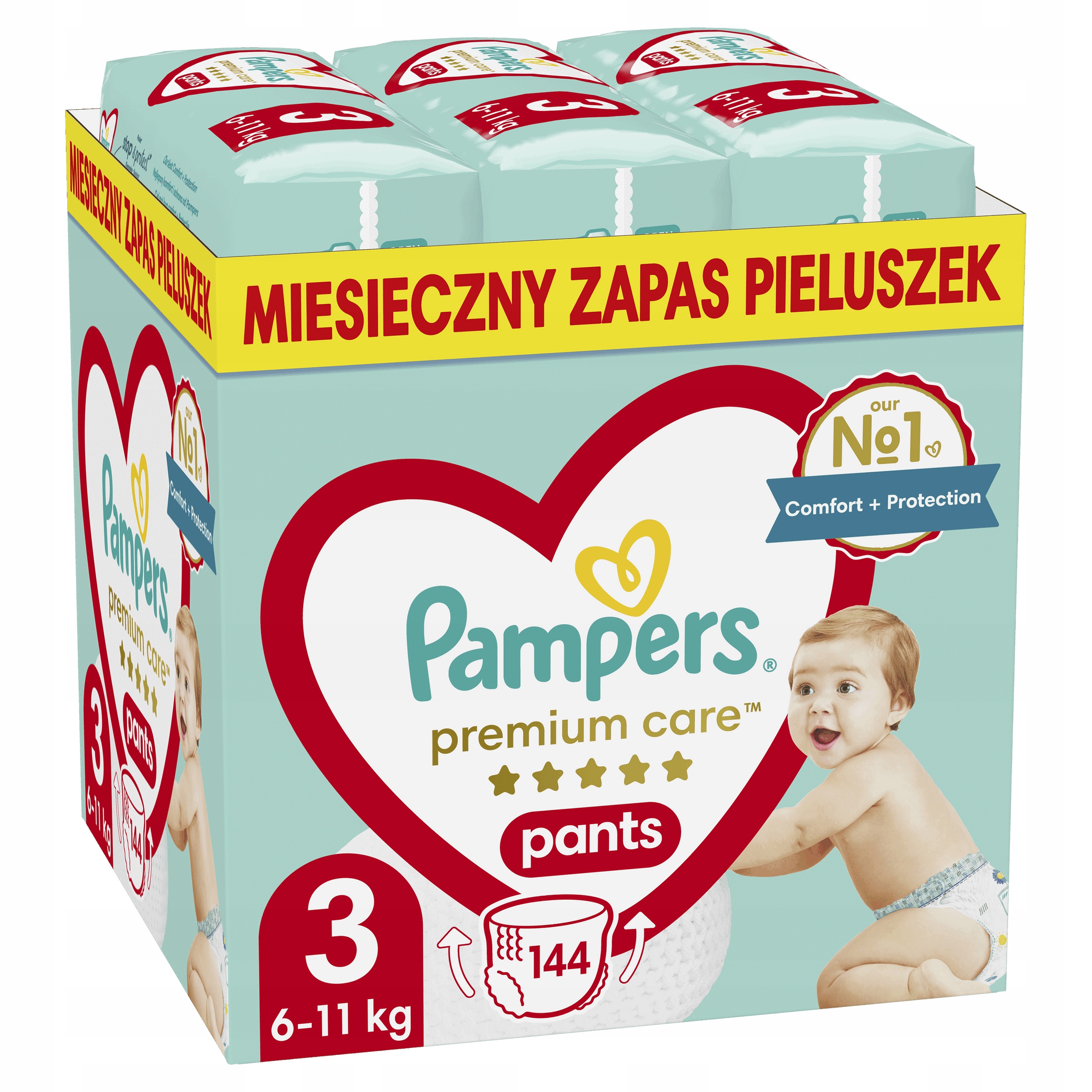 pampers pants 3 midi 120 szt 6-11 kg