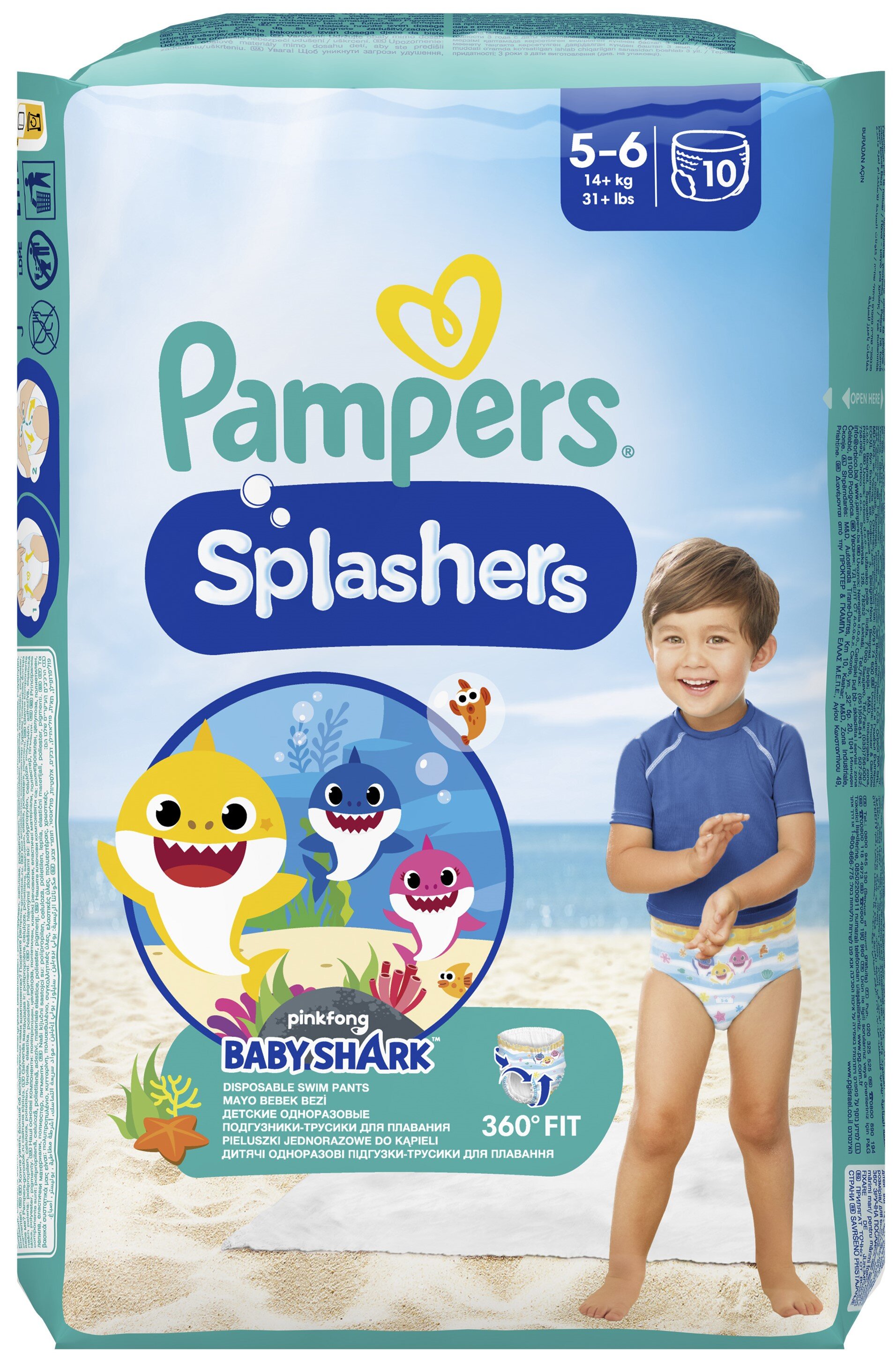 paczka pieluchy pampers care 4 160 szt