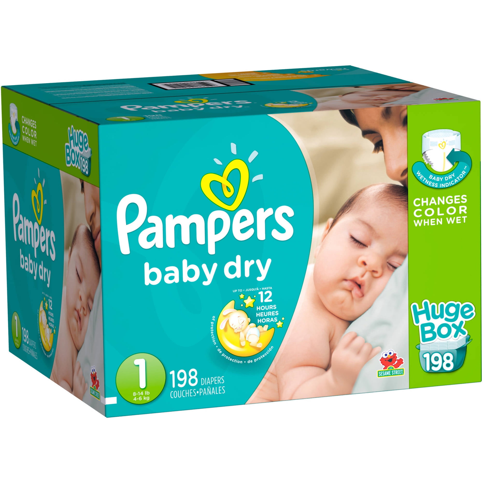 pieluchomajtki pampers carry pack