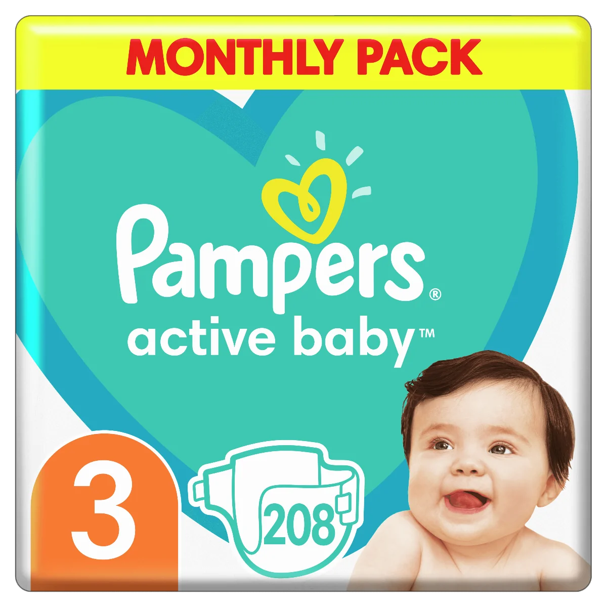 pampers pee