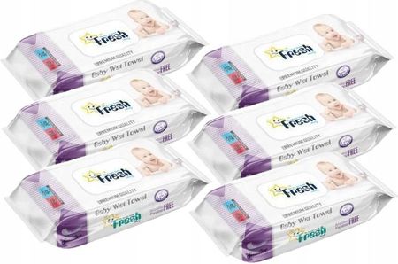 chusteczki nawilżane pampers 6x64 tesco