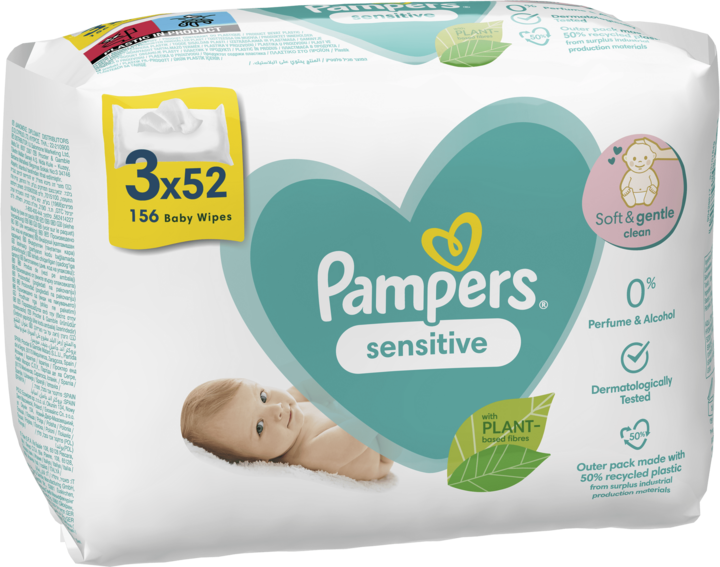 pampers fresh clean 64