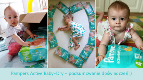 pampers pomarańczowe