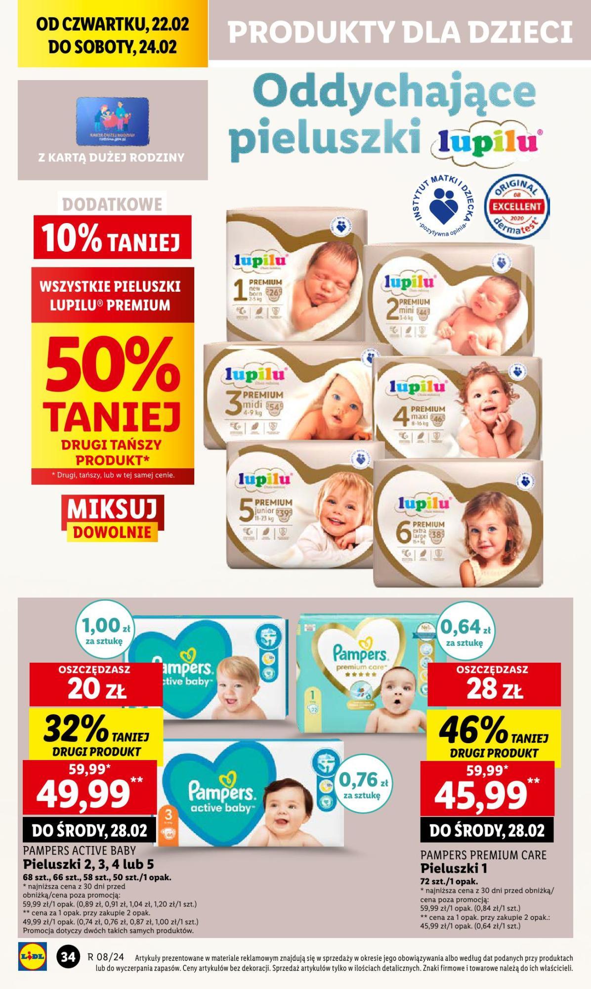 pieluchomajtki pampers 4 promocja