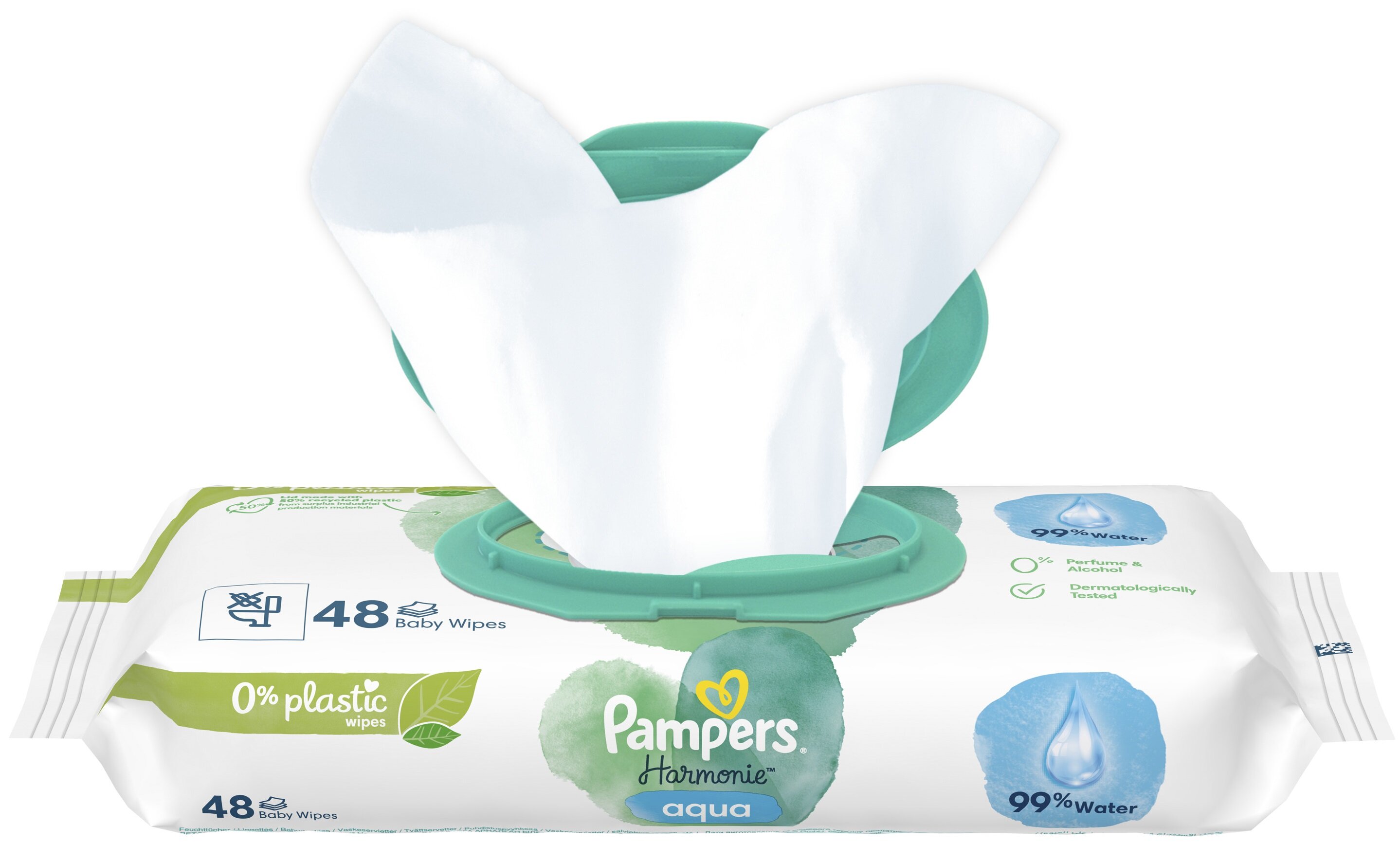 pampers sensitive fragrance free skład