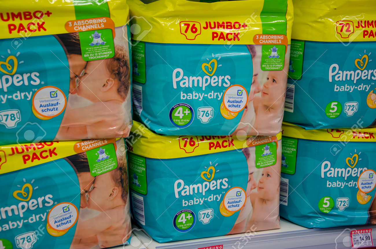 po ile są pampersy pampers duża paczka 144