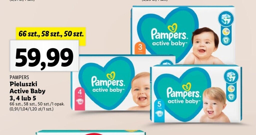 majtki pampers z paskiem kleju