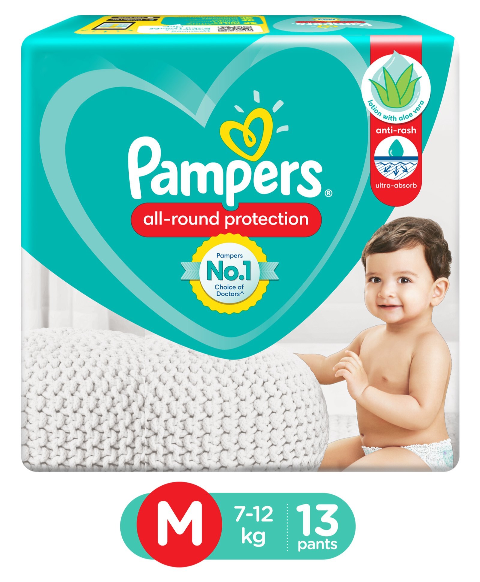 pampers pieluchomajtki pants zapas 4 maxi 176 szt