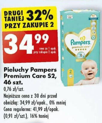 pieluchomajtki pampers 4 plaster z tyłu