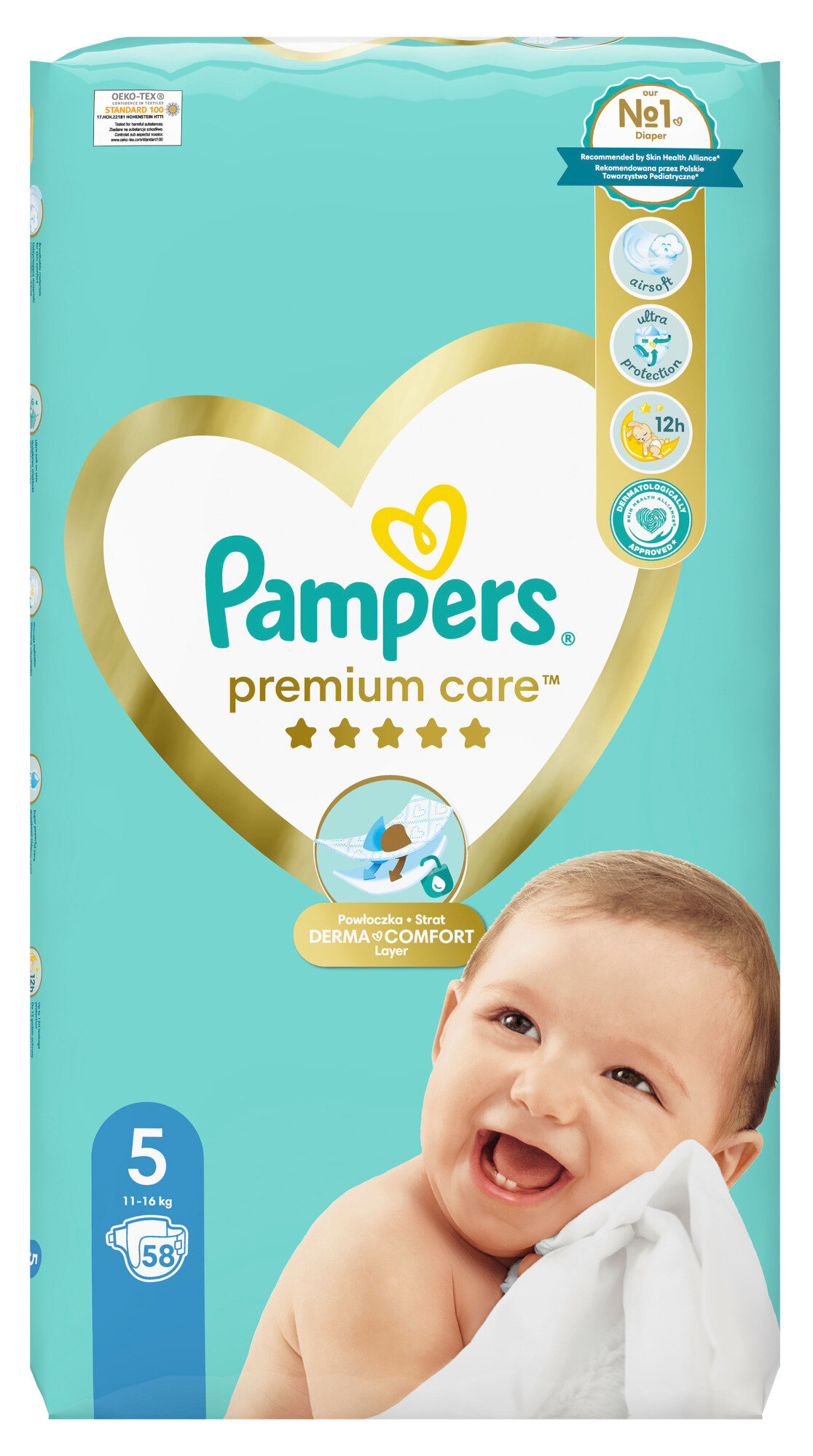 pampers sensitive chusteczki nawilżane 6x56szt allegro