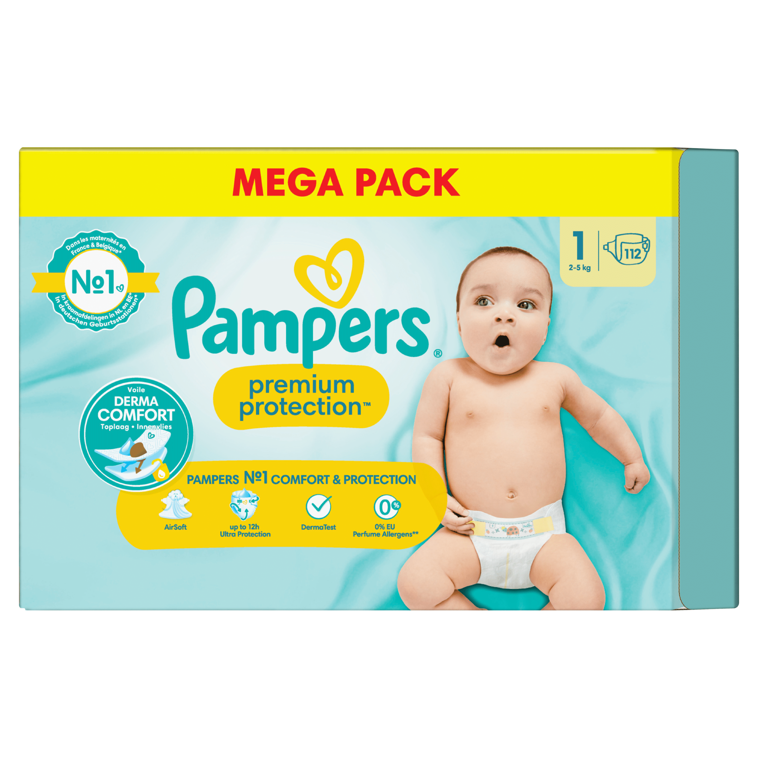 test pieluszek pampers