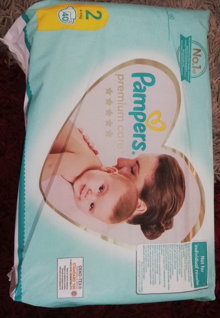 pampers premium 1 z paskiwm