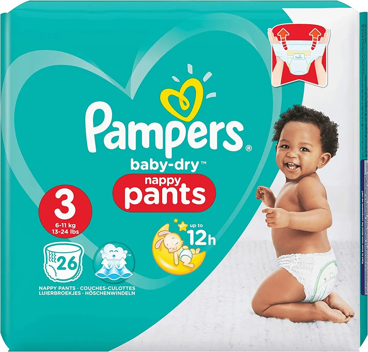 promocja na pieluszki pampers