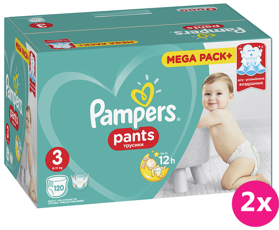 pieluchomajtki pampers 3