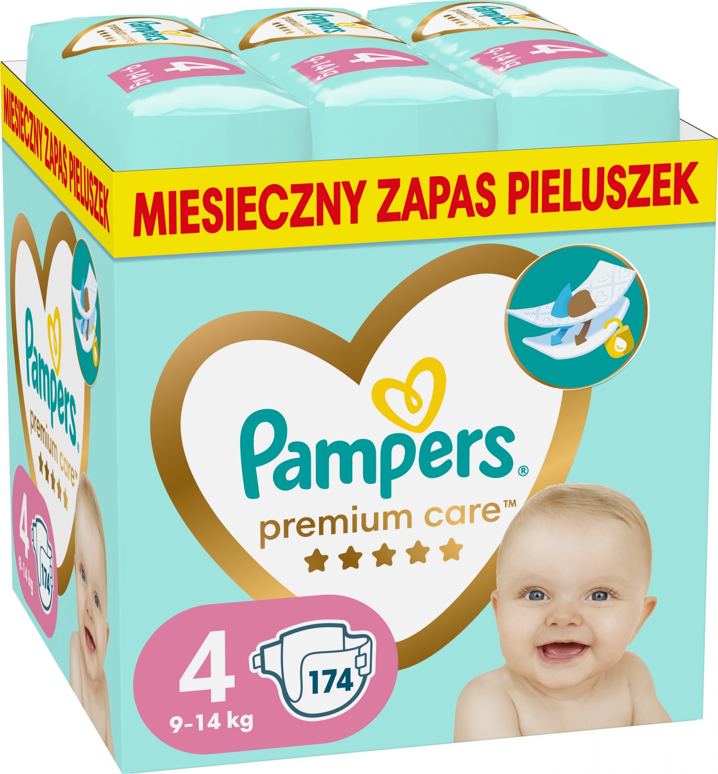 pieluchy pampers mega box 1