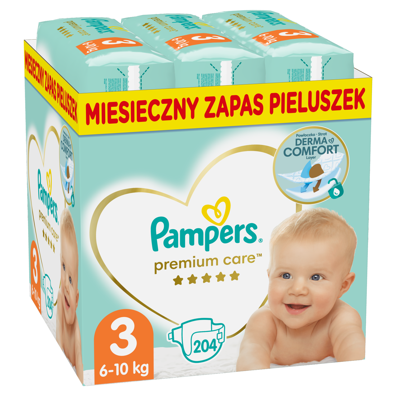 pampers premium care 2 nowe