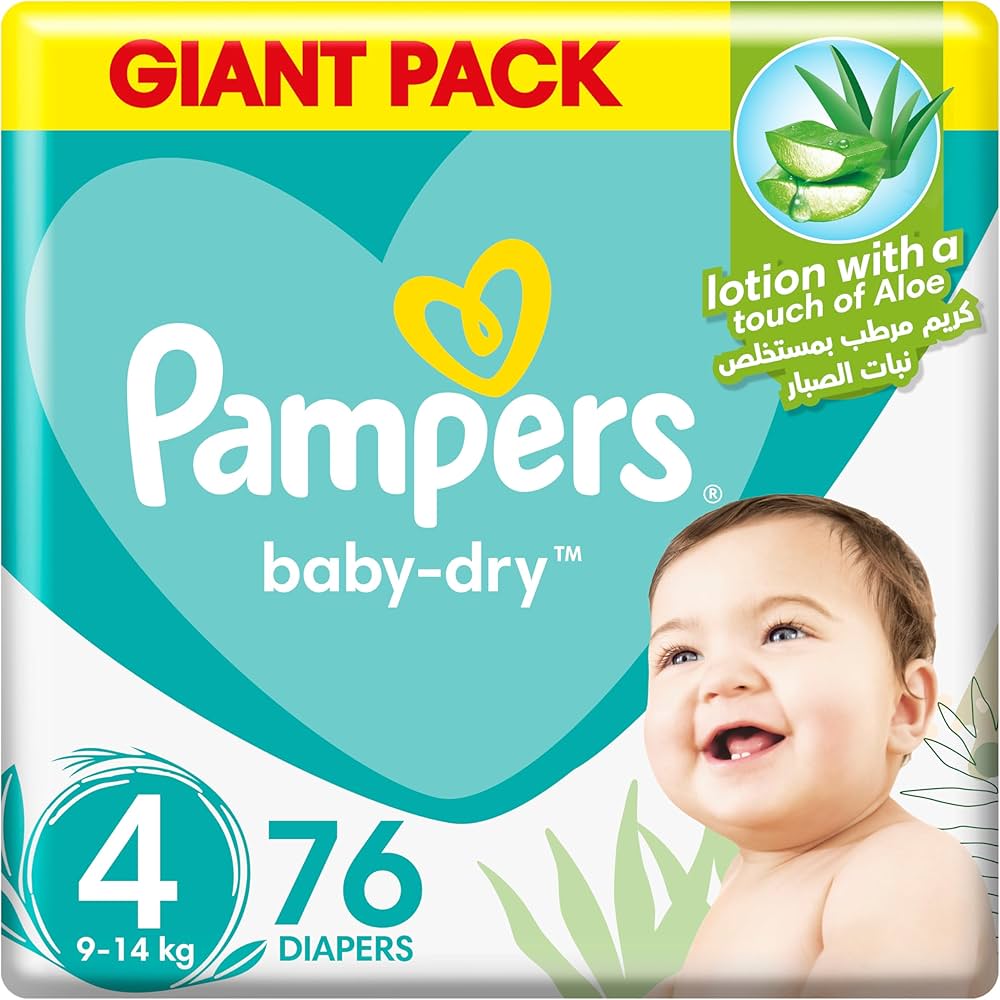 pampers active baby-dry pieluchy rozmiar 4 maxi 8-14kg 132 sztuki