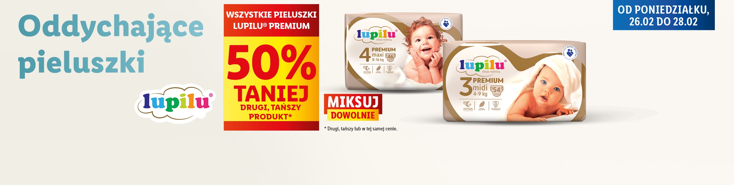 pieluchy pampers promocja lidl