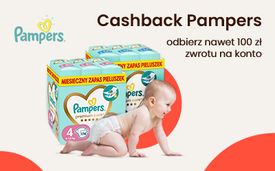 baby wearing pampers