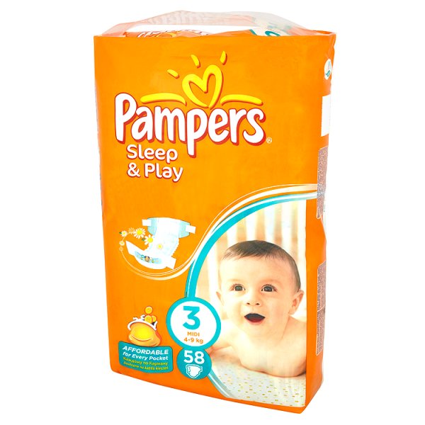 pampers na babyshower