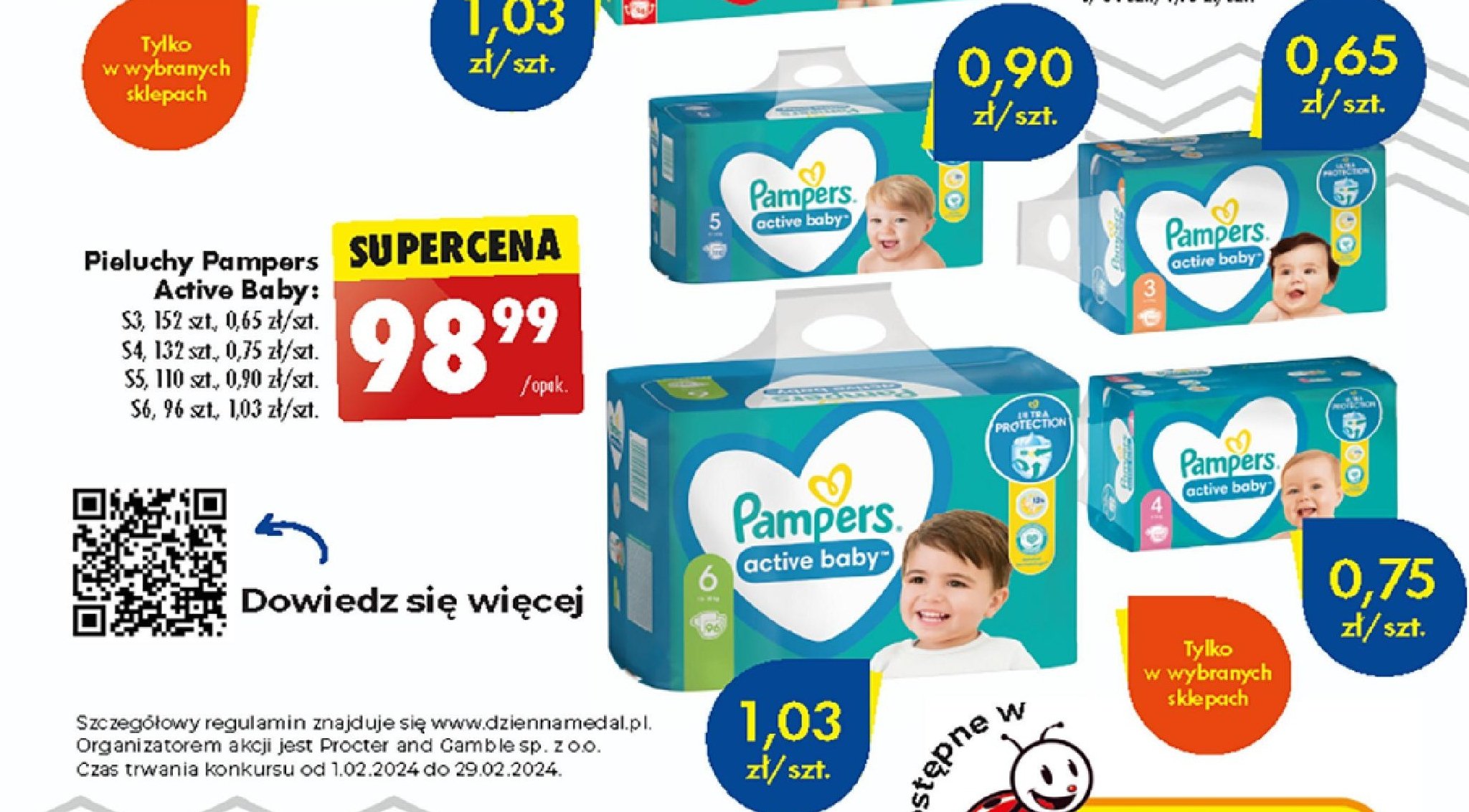 pieluchy pampers promocja drogeria