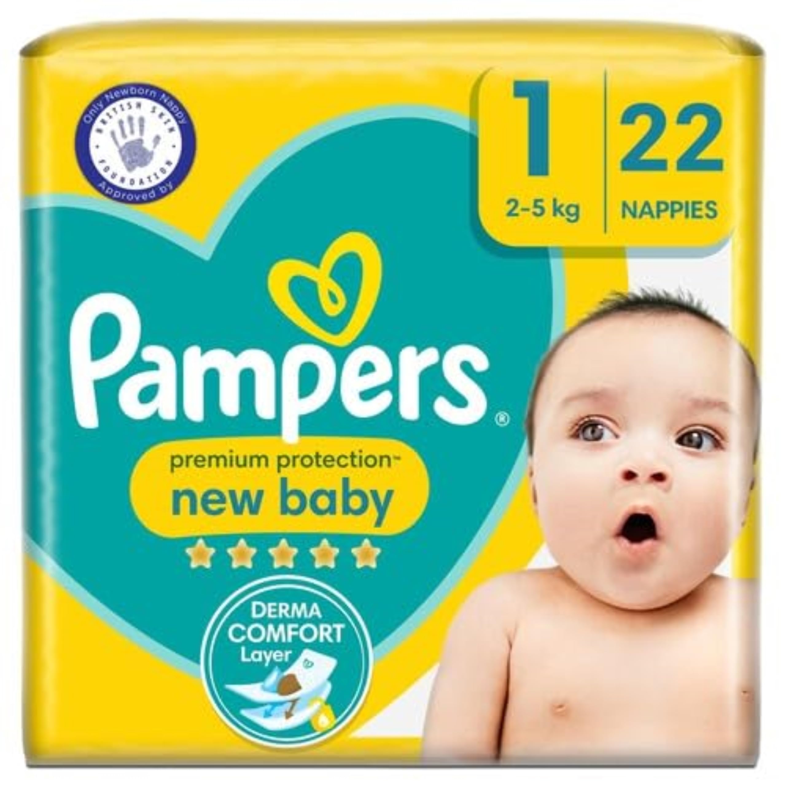 tesco zakupy pieluchy pampers premium care 1