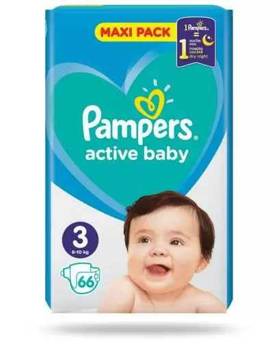 pieluchomajtki pampers 3 60 szt