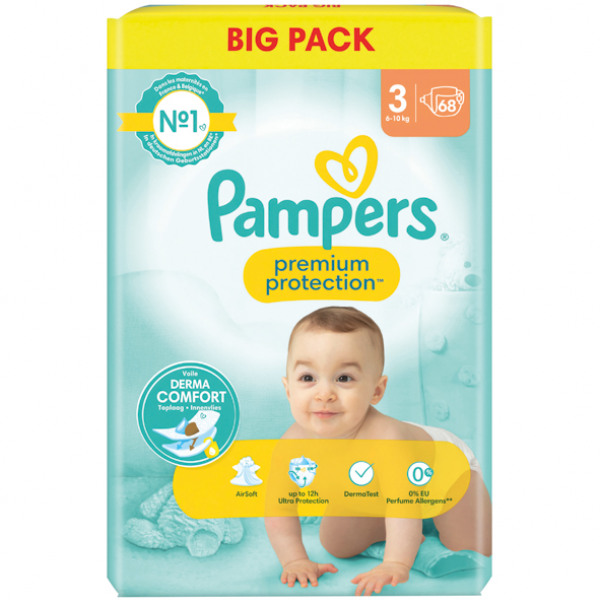 biedronka pampers premium care