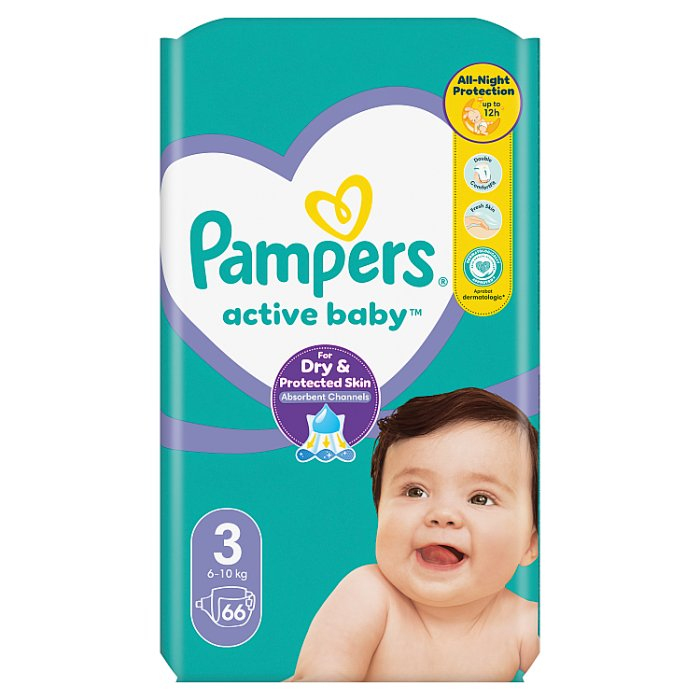 pampers pieluszki dla dzieci 4