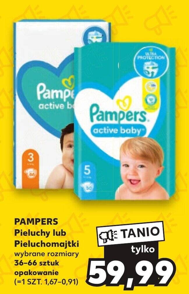 pieluchomajtki 3 pampers