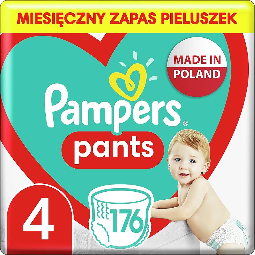 204 sztuk pampers 3