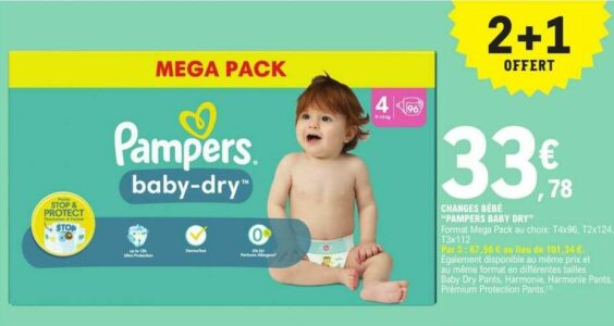 wkładka pampers