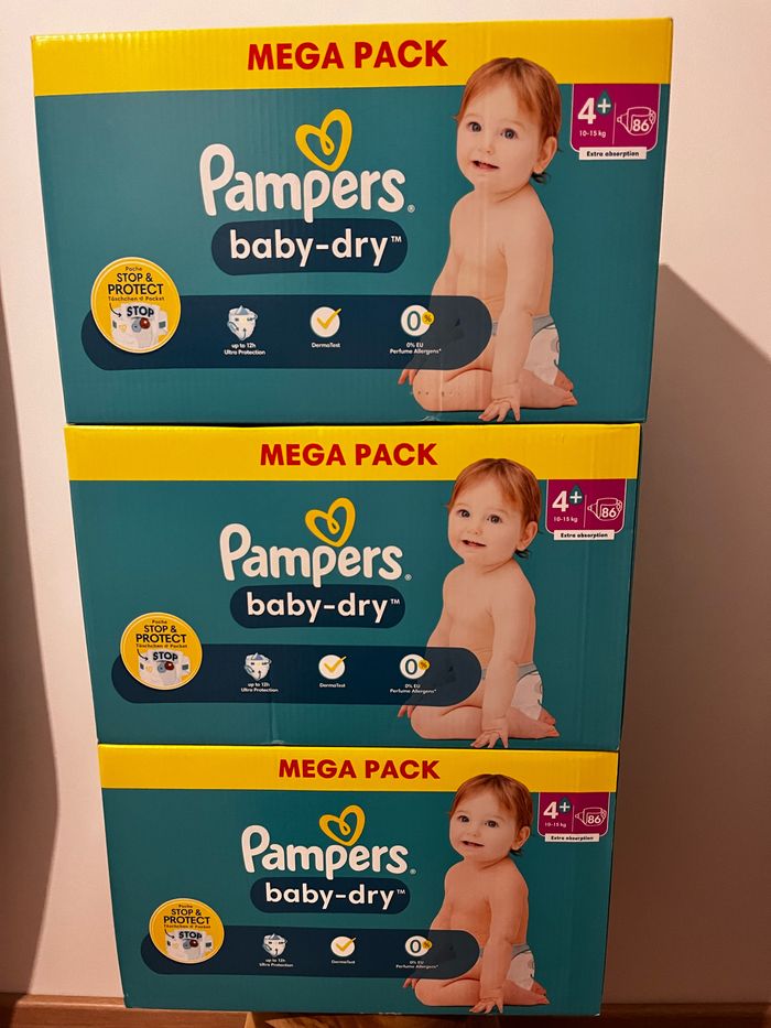 pampers newborn tanio