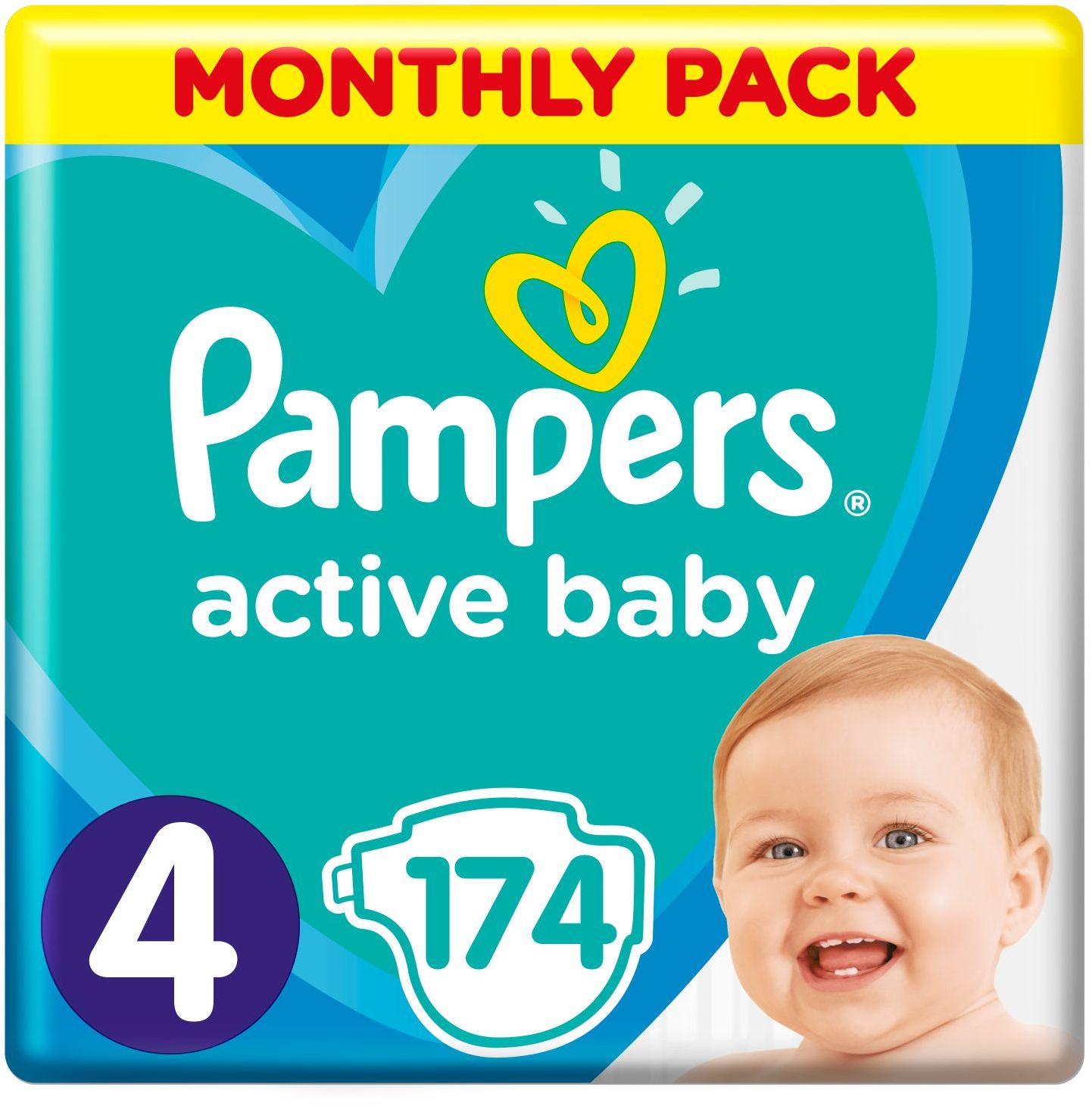 pampers gdzie przód