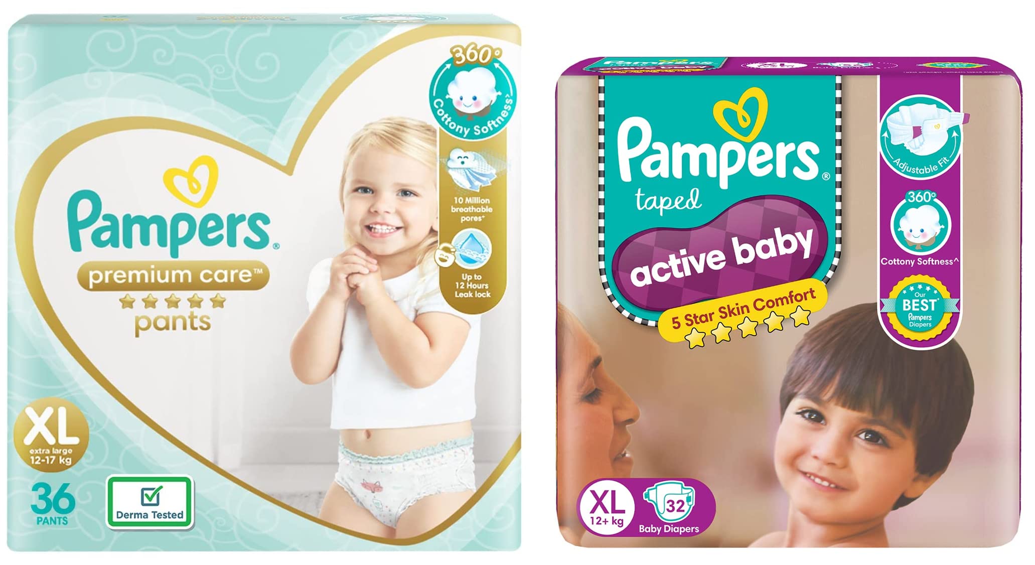 pampers pants 5 junior 96szt monthly mega box