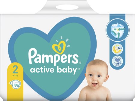 pieluchy pampers active baby-dry 4+