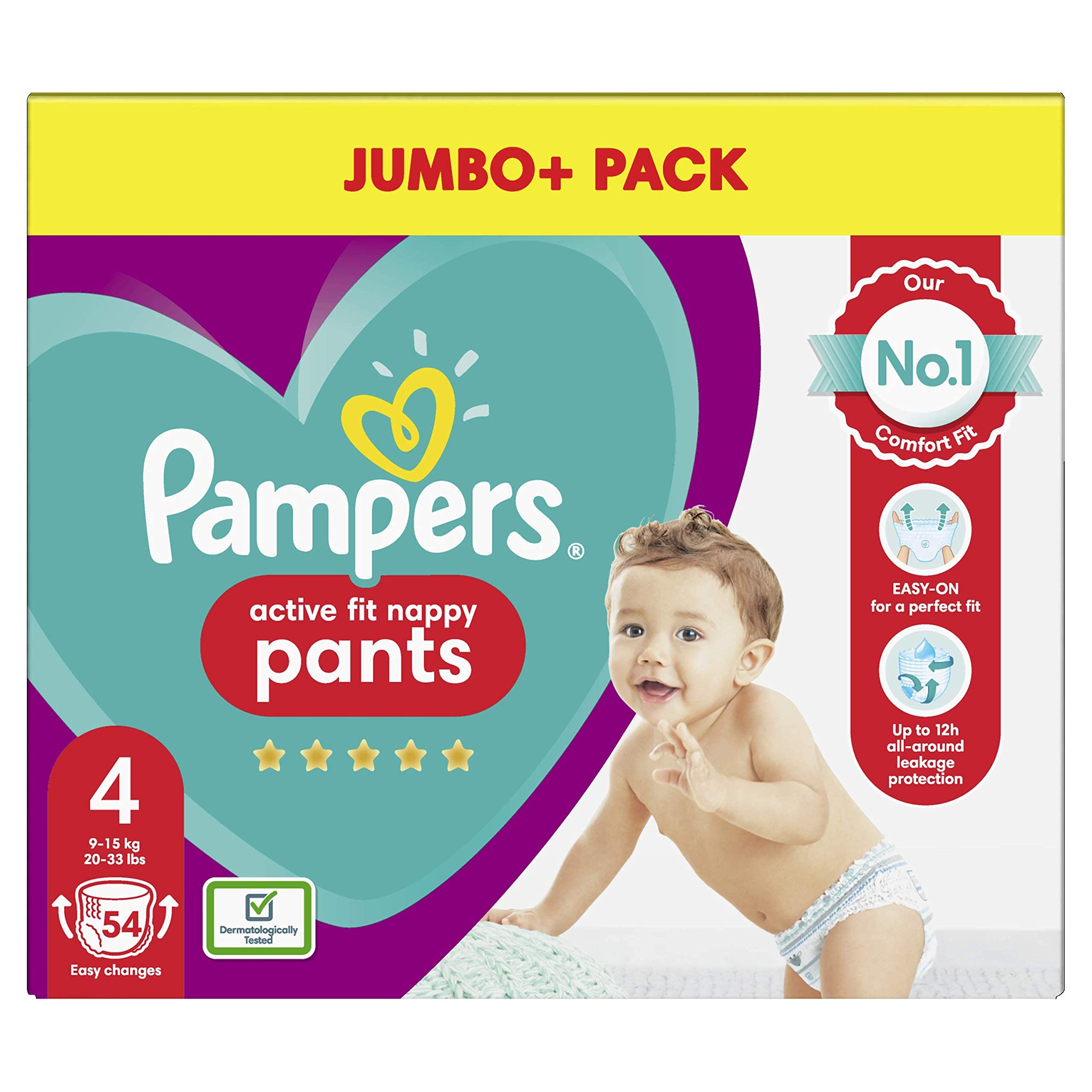 pampers 4 132 szt