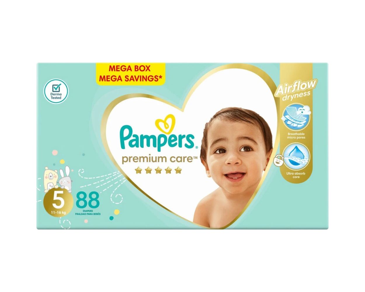 pampers na noge