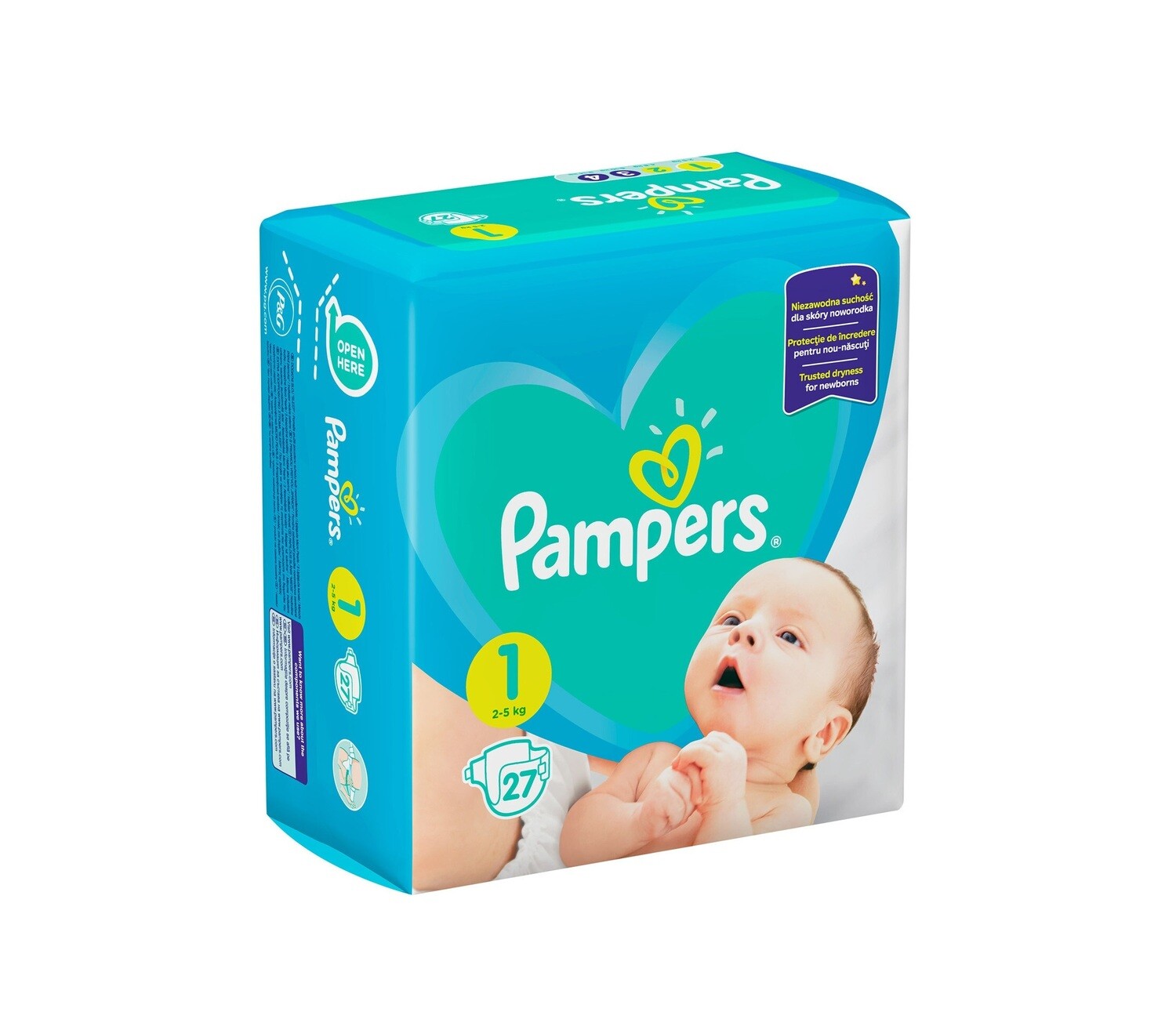 pieluchy pampers pure protection