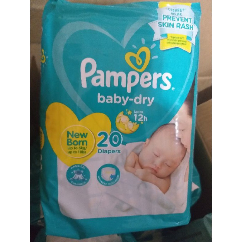 pampers sensitive chusteczki nawilżane 6x56szt