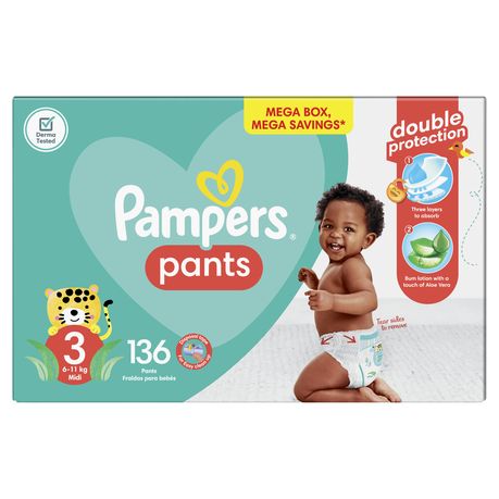 pampers mokre spodnie